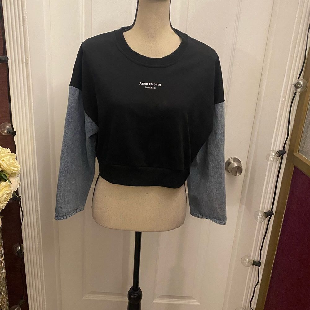 Acne Studios Cropped Long Sleeve, M